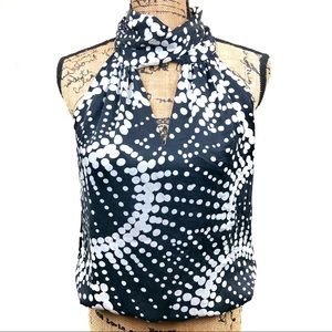 WHBM 100% Silk Sleeveless Blouse Women's Sz Small